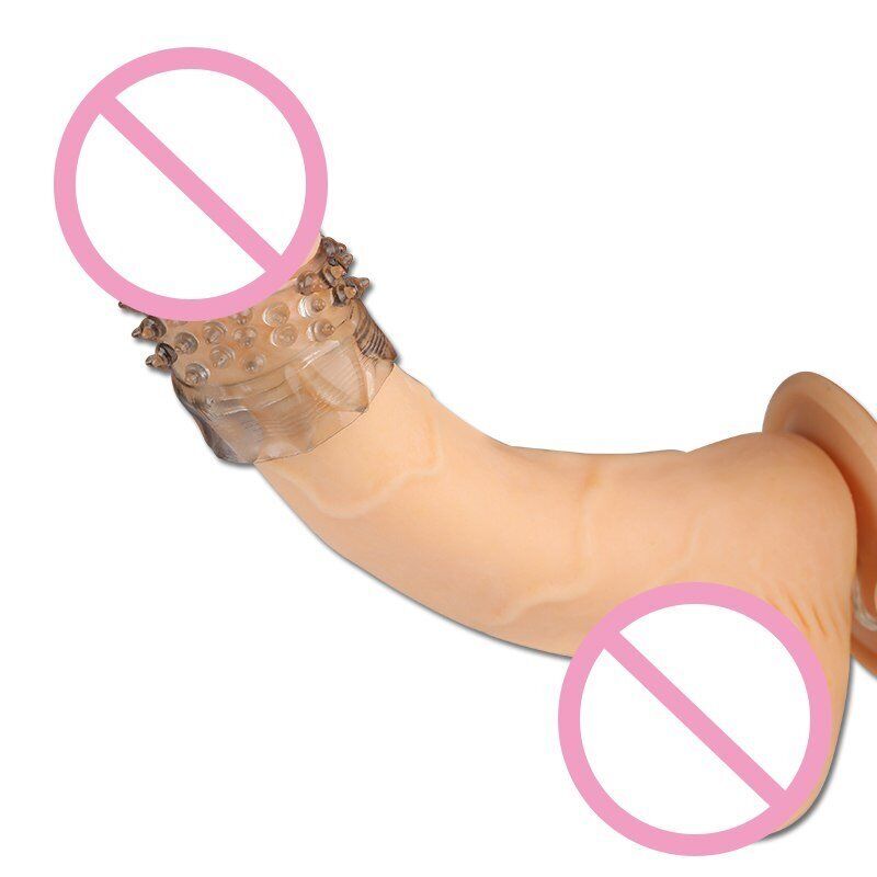 Foreskin Penis Cock Ring Prolong Delay Premature Ejaculation Erection Enhancer