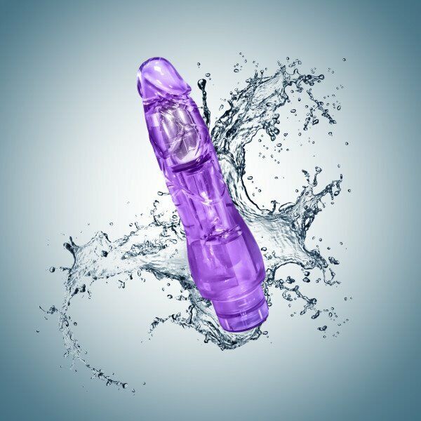 Waterproof Thick Jelly Realistic Vibrating Dildo Cock Vibe G-spot Anal Vibrator