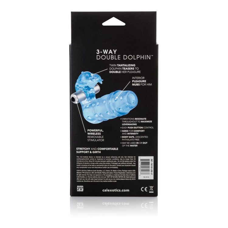 Vibrating Cock Ring Penis Sleeve Exension Extender Girth Enhancer Clitoral Vibe