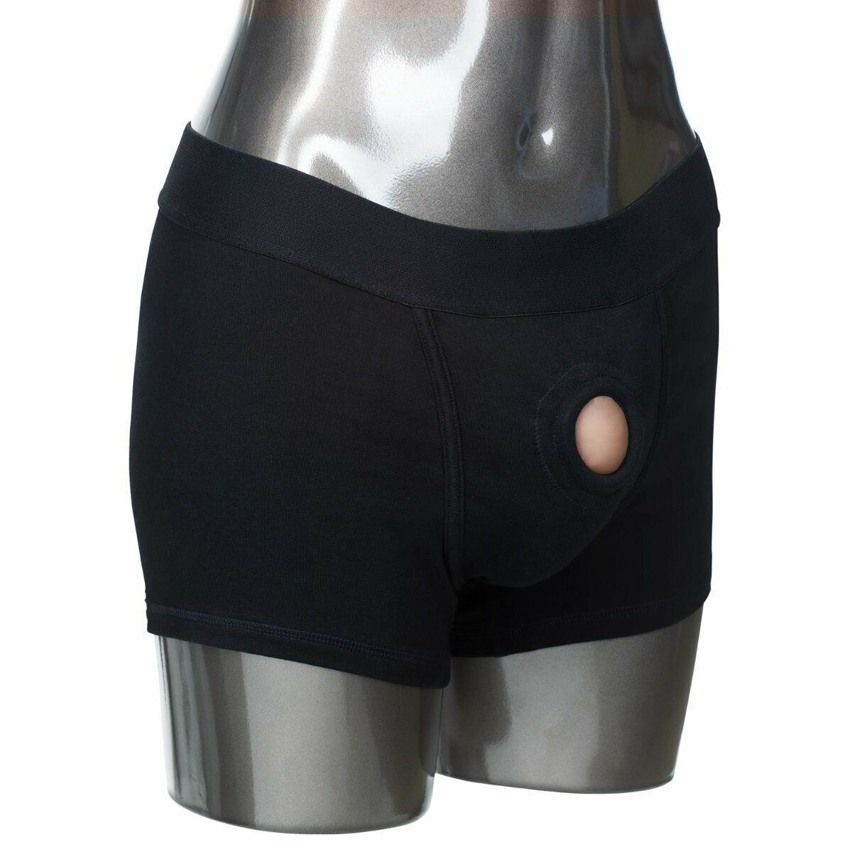 Packer Gear Black Boxer Brief Strap-on Harness XS/S FTM Packing Sex Toys
