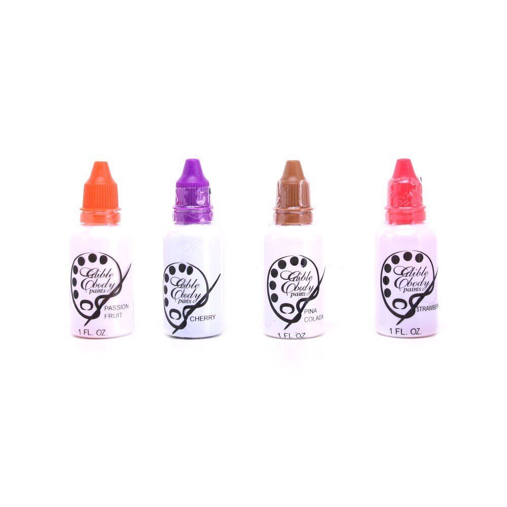 Sweet Edible Body Paints Passion Fruit Cherry Pina Colada Strawberry Flavored