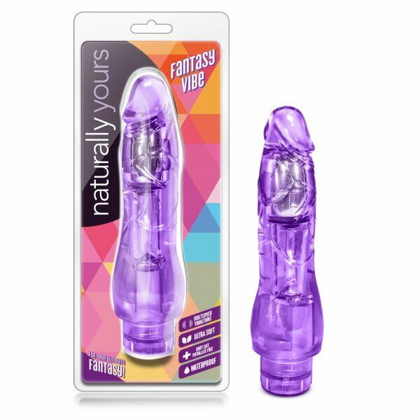 Waterproof Thick Jelly Realistic Vibrating Dildo Cock Vibe G-spot Anal Vibrator