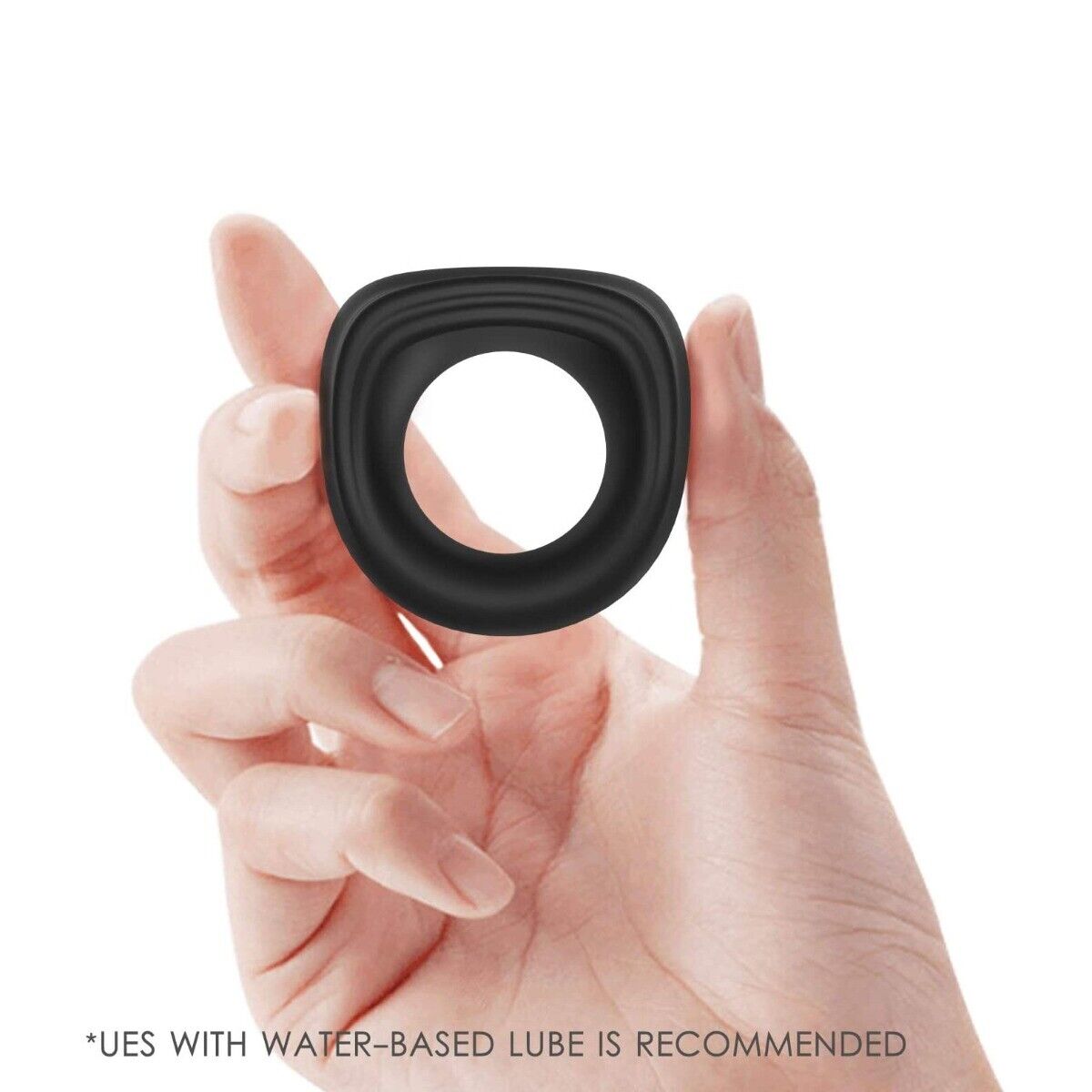 Stretchy Silicone Male Penis Enhancer Prolong Delay Sex Cock Ring for Men