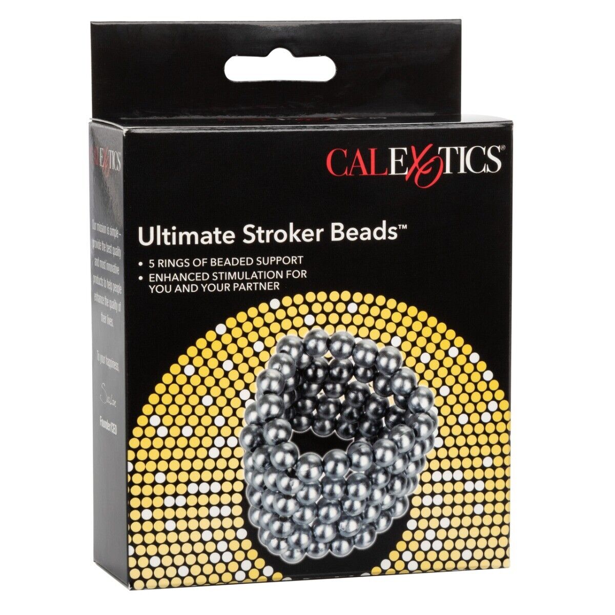 Ultimate Stroker Beads Penis Girth Enhancer Cock Ring Orgasm Couple Sex Toy