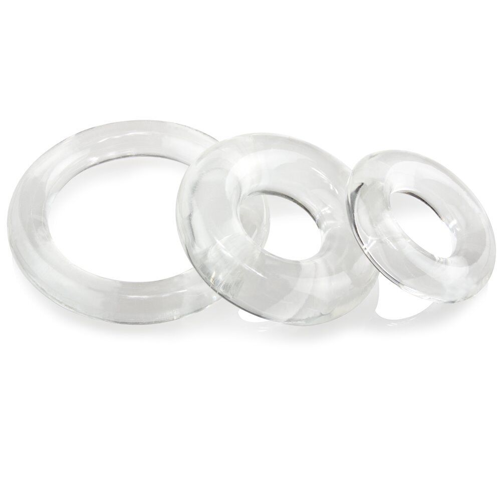 Screaming O RingO X3 Silicone Penis Erection Enhancer Prolong Cock Ring Donut