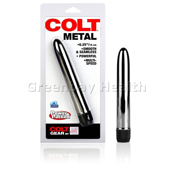 Colt Metallic Man Male Vibe Vibrator Anal P-spot Prostate Massager Ass Butt Plug