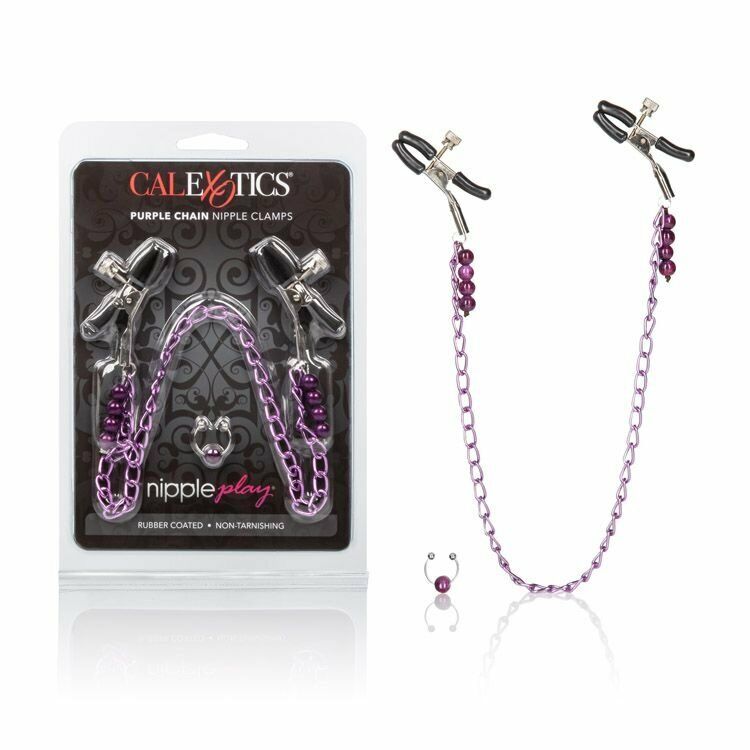Nipple Clamps Chain Navel Ring Sexy Body Jewelry Breast Nipple Play SM Bondadage