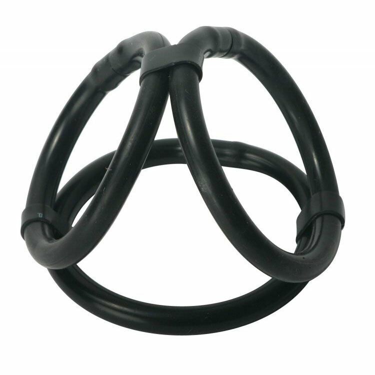 Quick Release Cock Cage Cock Balls Strap Triple Helix Male Penis Ring Enhancer