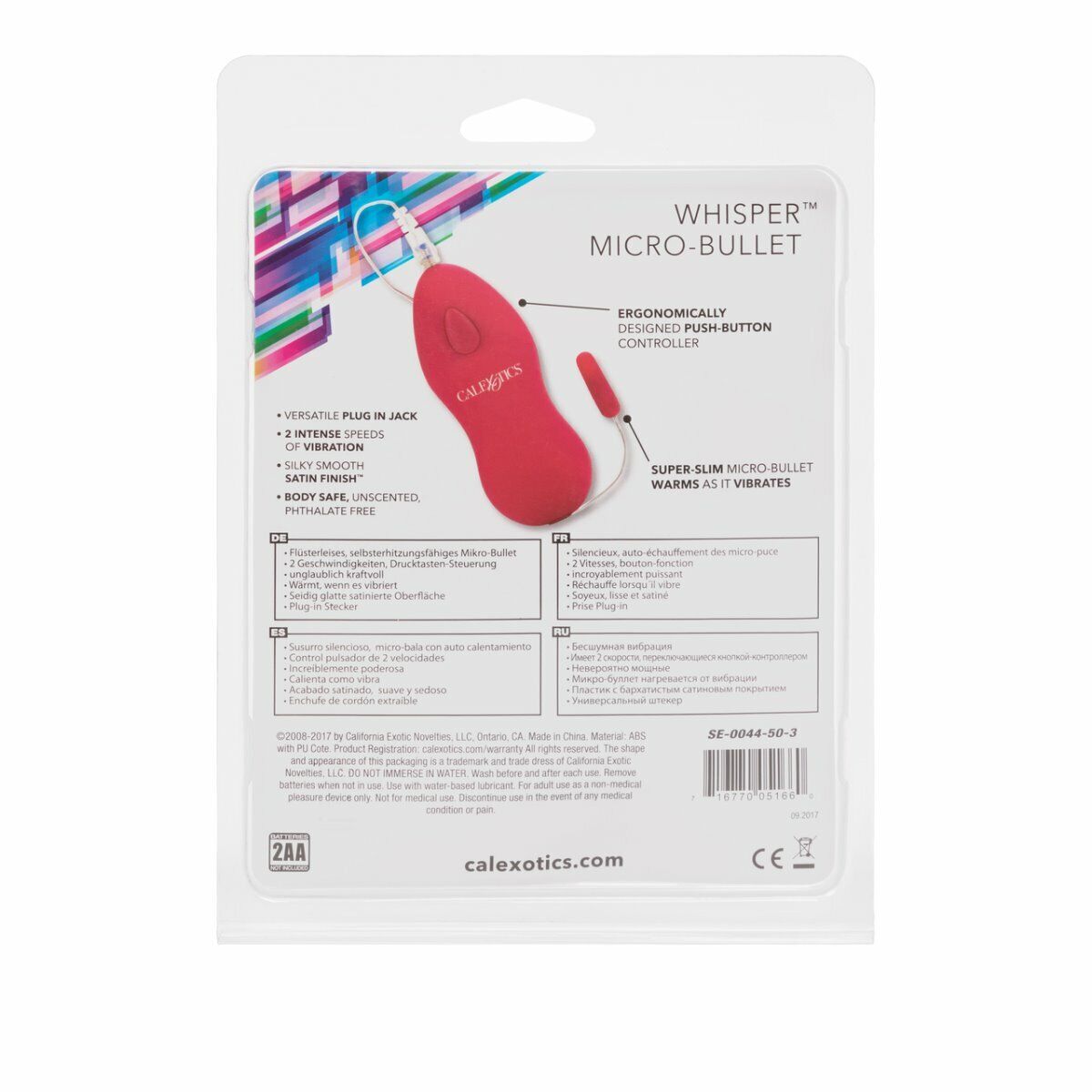 Slim Self-heating Whisper Micro Bullet Egg Vaginal Clit Anal Sex Climax Vibe
