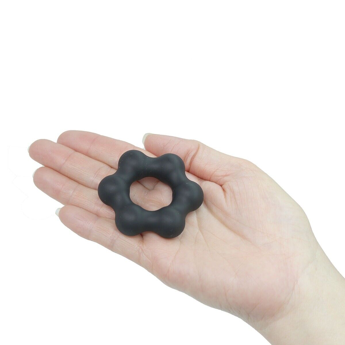 2 Stretchy Silicone Male Penis Enhancer Prolong Delay Sex Cock Ring for Men