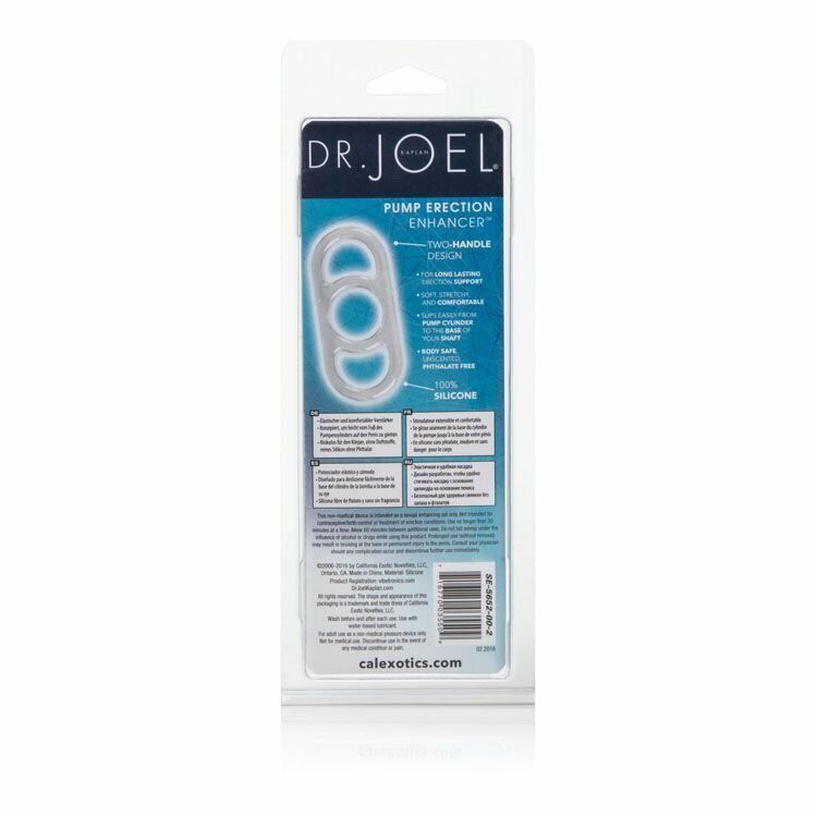 Dr Joel Kaplan Penis Pump Erection Enhancer Enhancement Cock Ring Accessory