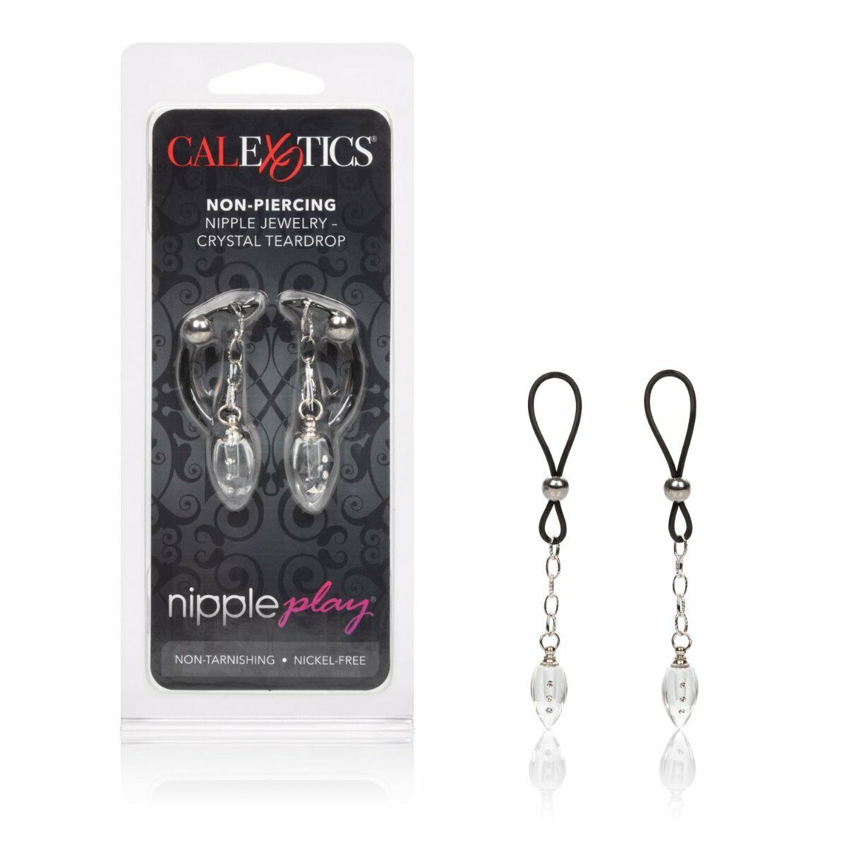 Nipple Play Non-Piercing Nipple Clamps Body Jewelry Bondage Sex Toy for Couples