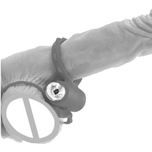 Silicone Vibrating Penis Cock and Ball Ring Enhancer Sex-toys for Couples Men