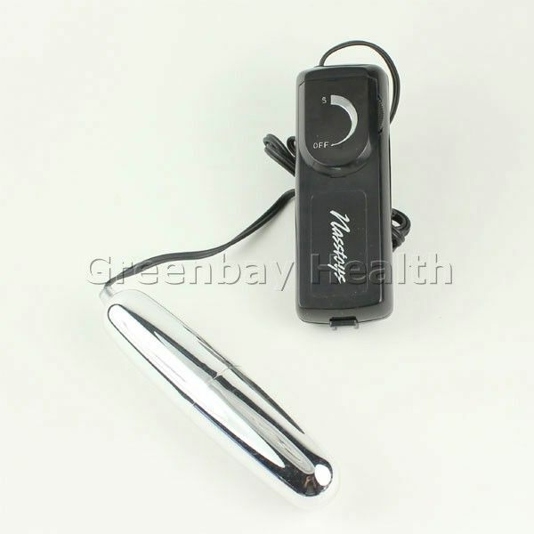 Vibrating Slim Silver Ultra Bullet Vibe Vibrator Couple Foreplay Orgasm Sex Toy