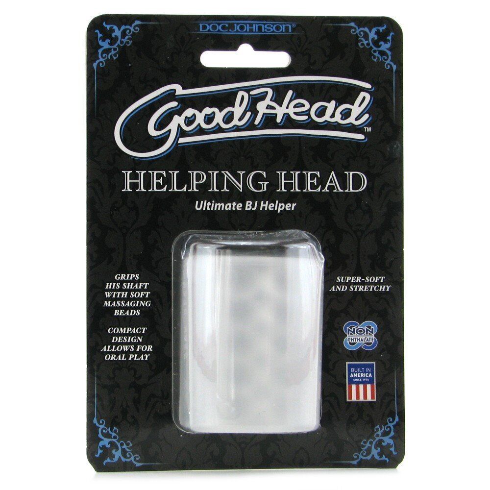 Good Head Helping Head Blow Job Oral Sex Toy Discreet Masturbator Stroker Sleeve
