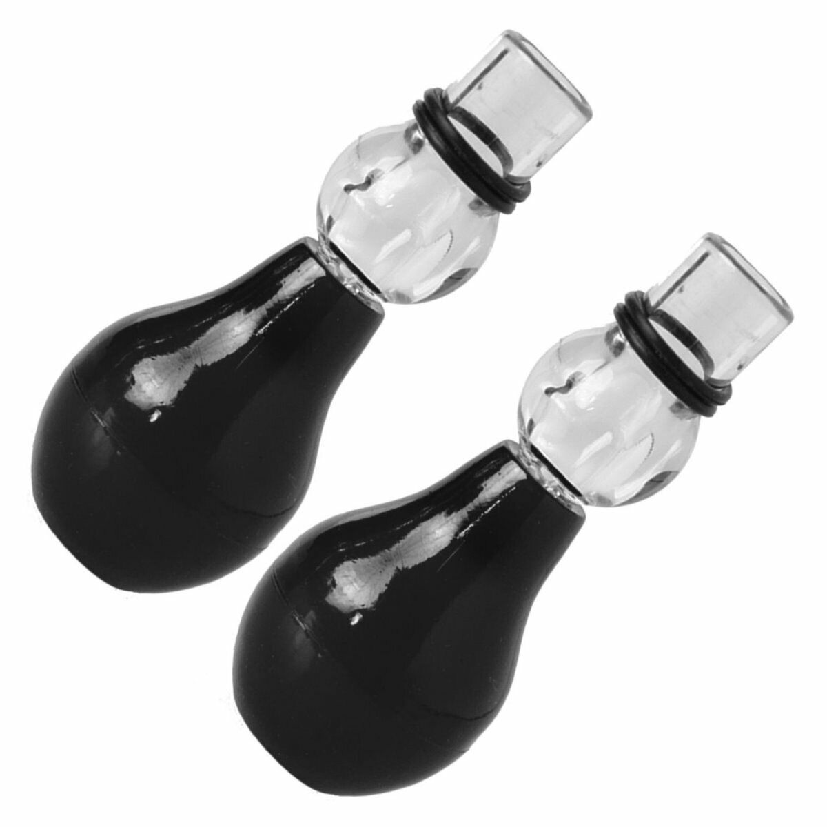 Nipple Sucker Set Amplifier Enlargement Bulbs Enlarger with O-Rings Enhancer